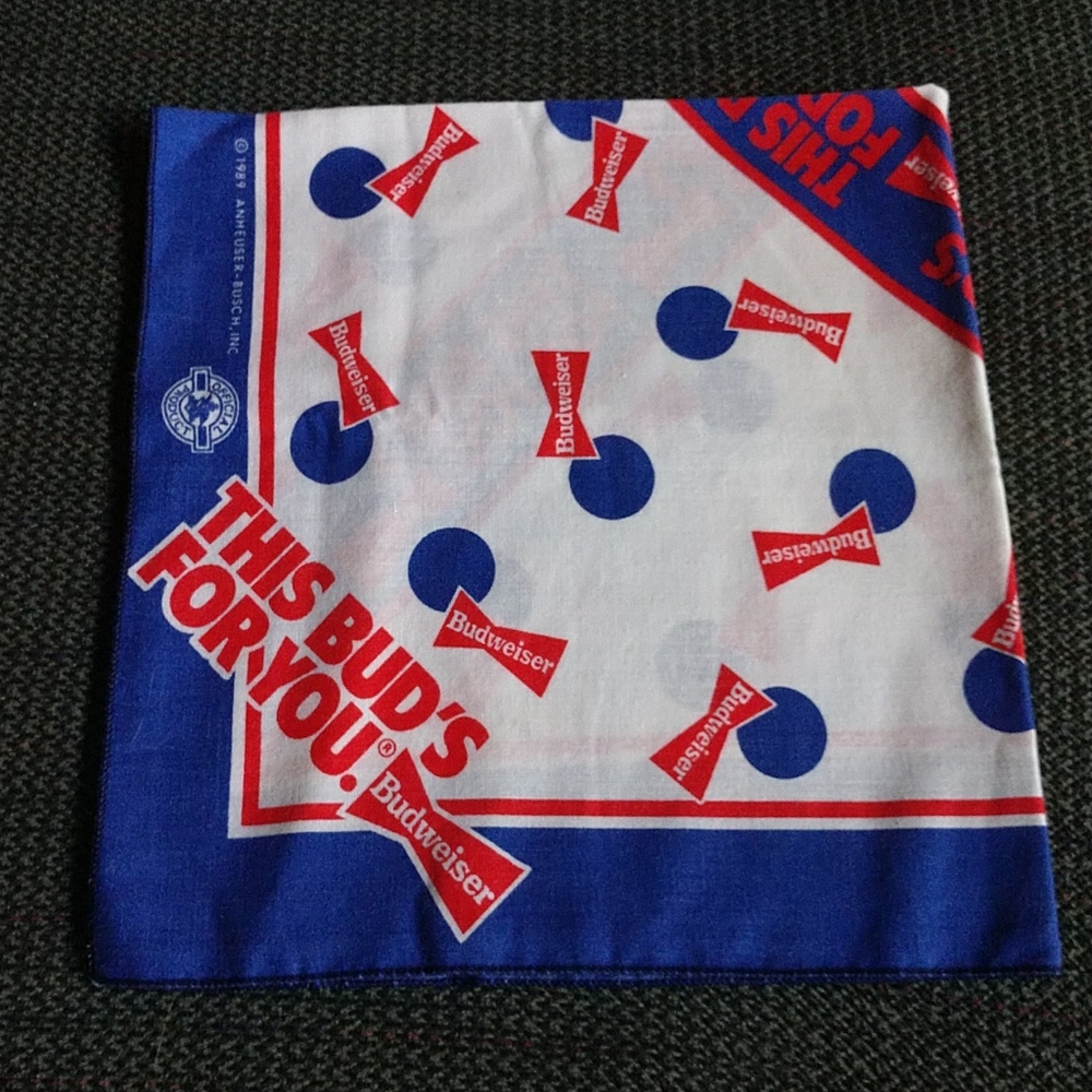 Budweiser vintage bandana